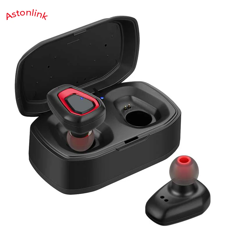A7 TWS беспроводные Bluetooth наушники стерео Handfree Спортивная гарнитура с зарядной коробкой для большинства смартфонов Astonlink