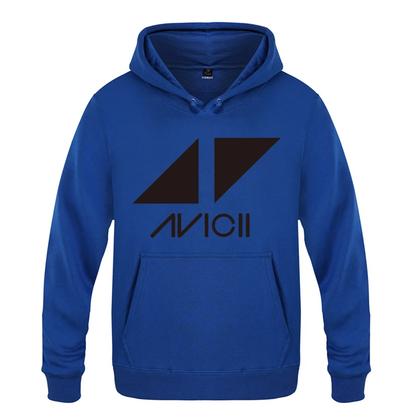 LAY HET Avicii рок группа DJ толстовки для любителей музыки мужские с капюшоном флисовый пуловер толстовки - Цвет: LAY HET