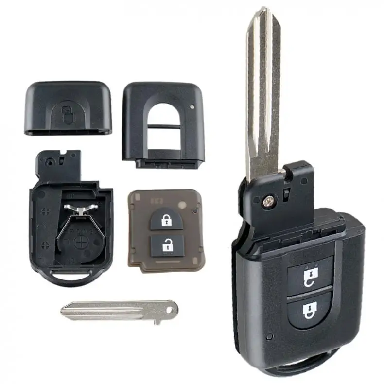 

2 Buttons SmartNew Car Remote Key Shell Fit for Nissan Micra X-Trail / Qashqai Note / Duke / Juke Parthfinder