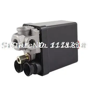 

240 Volt 20Amp 4 Ports Black Cover Automatic Air Compressor Switch Pilot Valve