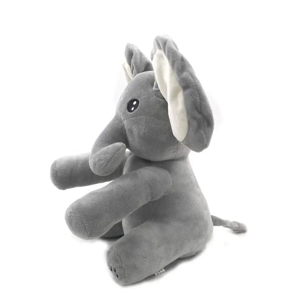 Дропшиппинг millffy 1 шт. 30 см Электрический слон мягкие животные Пение Детские музыкальные игрушки уши хлопает движение Интерактивная кукла