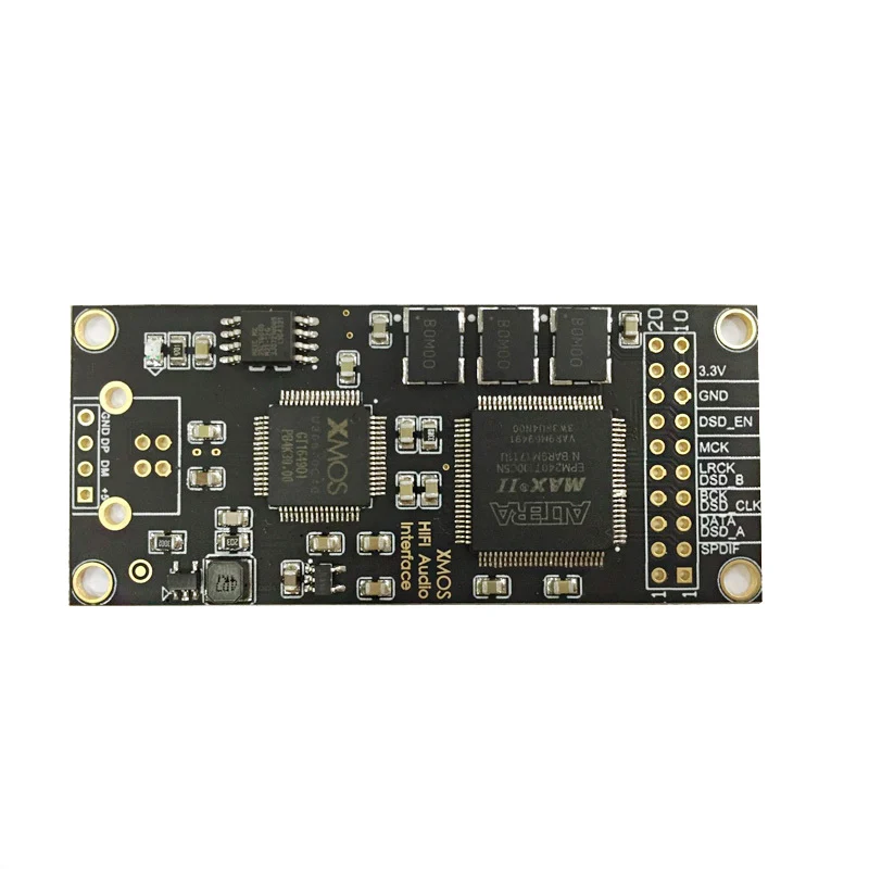  XMOS CPLD USB interfaz digital xu208 módulo I2S SPDIF salida DSD256 tablero decodificador para DAC 