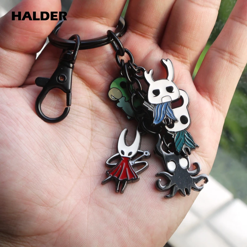 KCA0006 игра HALDER полый рыцарь тент Hornet Seer гусеница кулон брелок кольцо для ключей на рюкзак сумка аксессуары безделушки подарки