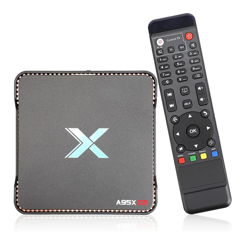 A95X MAX Amlogic S905X2 Smart TV Box Android 9.0 4G 32G Media player 4K Google Voice Assistant WiFi Support IPTV A95X MAX Amlogic S905X2 Smart TV Box Android 9.0 4G 32G Media player 4K Google Voice Assistant WiFi Support IPTV