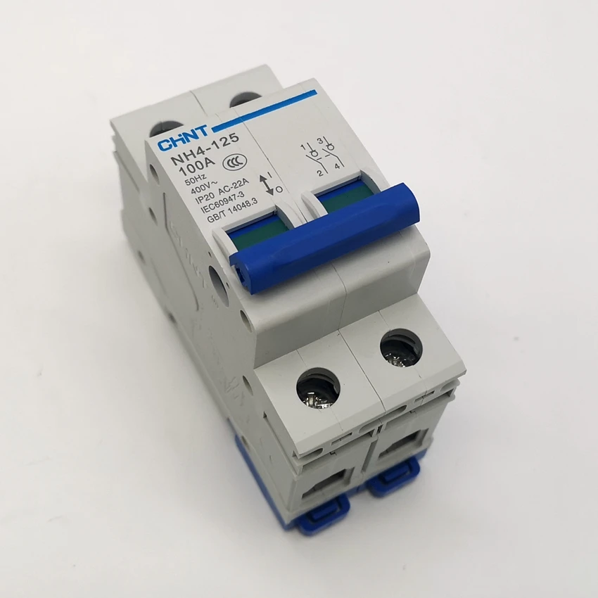 Generic Chint Switch Disconnector Isolation Circuit Breaker Nh4125 2p