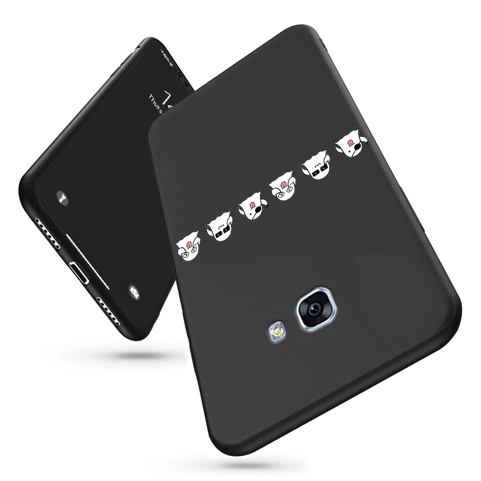 Для Samsung Galaxy A8+ A6+ A9 звезда гибкий силиконовый чехол для Samsung Galaxy A3 A30 A5 A50 A10 черные матовые чехлы для телефонов