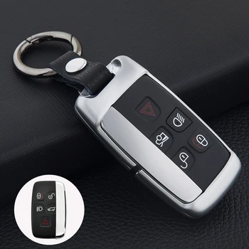 

For Land Rover Range Rover Sport Evoque Freelander2 For Jaguar XF XJ XJL XE C-X16 Zinc Alloy Smart Car Key Cover Case Set Shell