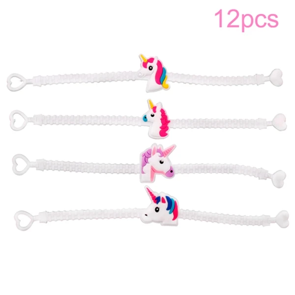 Bracelet Мой маленький пони, единорог, вечеринка на день рождения, декор для детей, единорог, вечерние украшения для мальчиков и девочек, декор для душа, вечерние принадлежности, единорог - Цвет: Bracelet