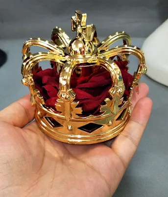10 цветов Лолита британская императорская корона на голову клип повязка на голову с розой принцесса головной убор шпилька аксессуары для маскарада на Хеллоуин - Цвет: G