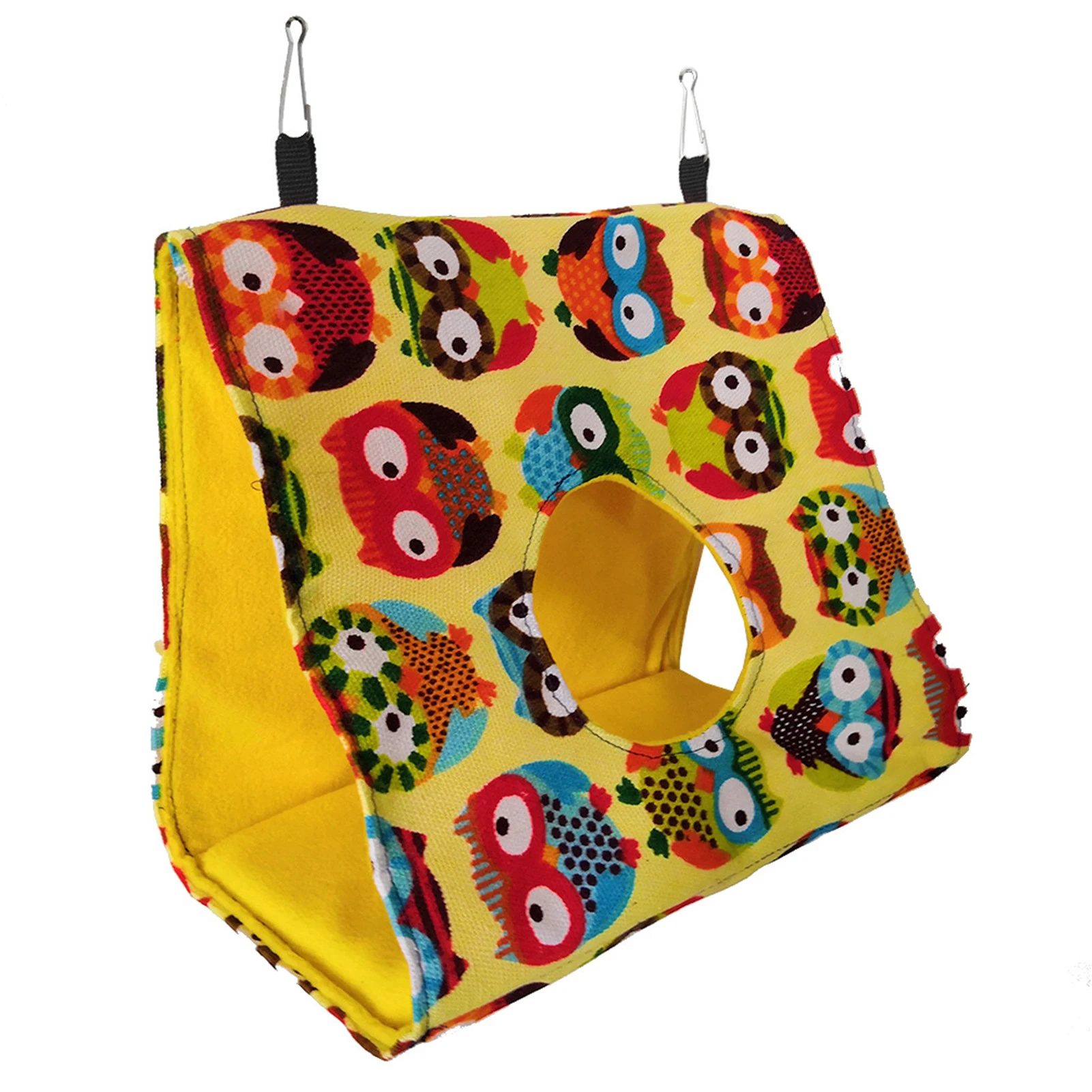 Bird Hammock Easy To Install Canvas Flannel Parrot Hanging Tent Bed Washable Winter Warm Nest House For Small Enjoyable | Дом и сад
