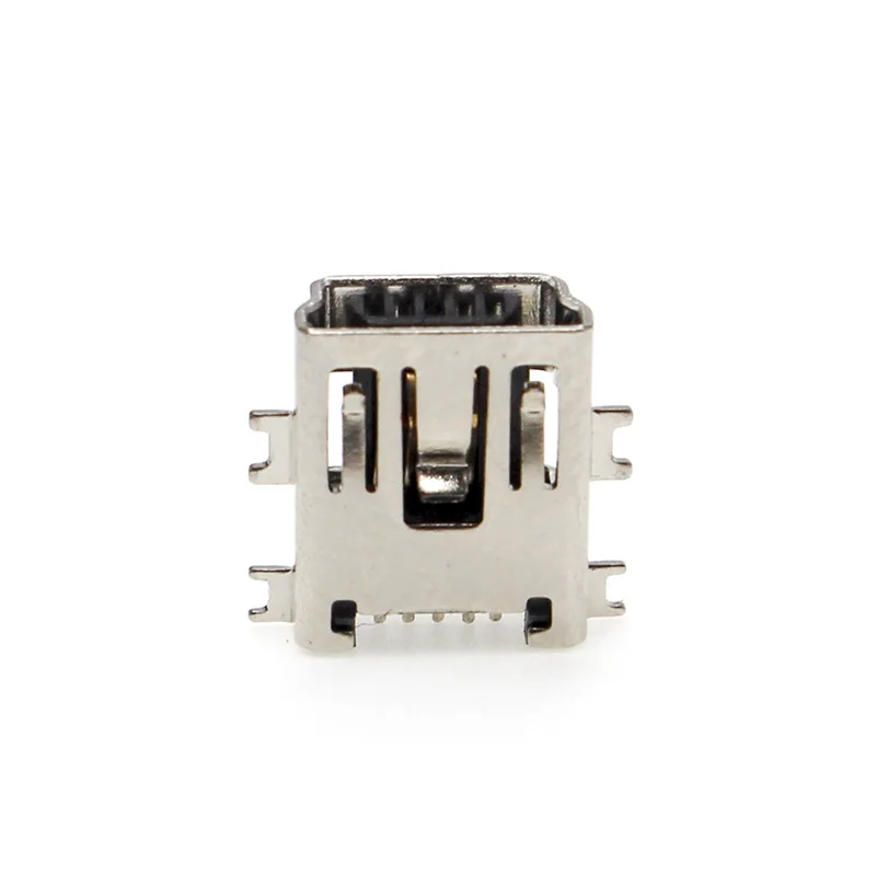 SMD 5P mini USB female socket mini USB interface shell 4 feet suspended usb plug socket connector micro usb connector 10-50PCS/lot