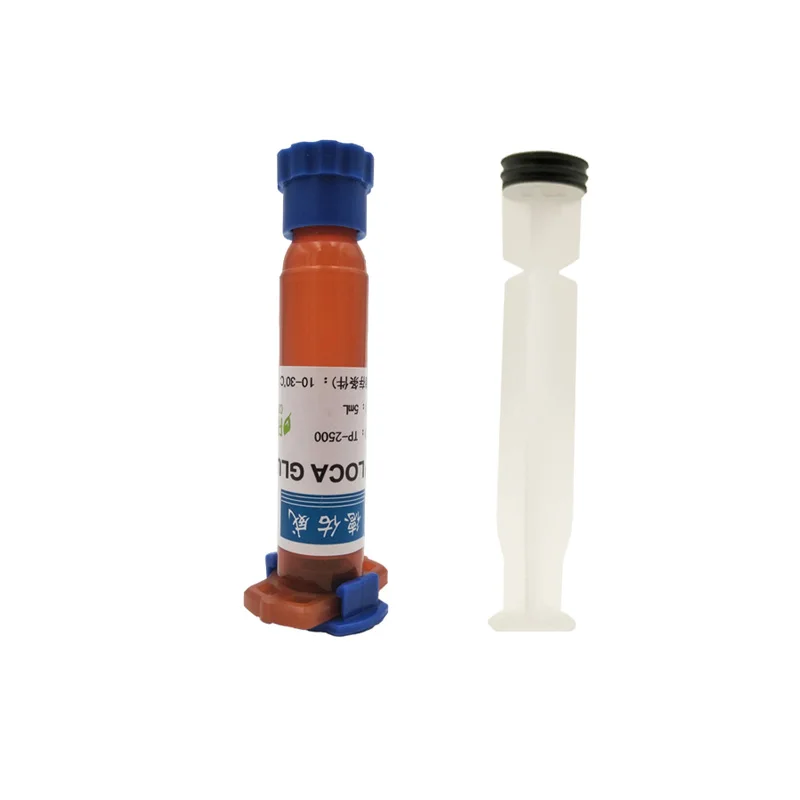 TP-2500 5ml UV Glue Loca Optical Liquid Clear Adhesive Explosion Screen Glue for Huawei iPhone Cell Phone Touch Screen Repair super glue silicone glue sealant glue thermal glue acrylate glue tempered glass glue