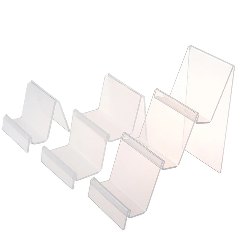 

1Pc Transparent Display Shelf Mobile Wallet Glasses Multilayers Display Holder