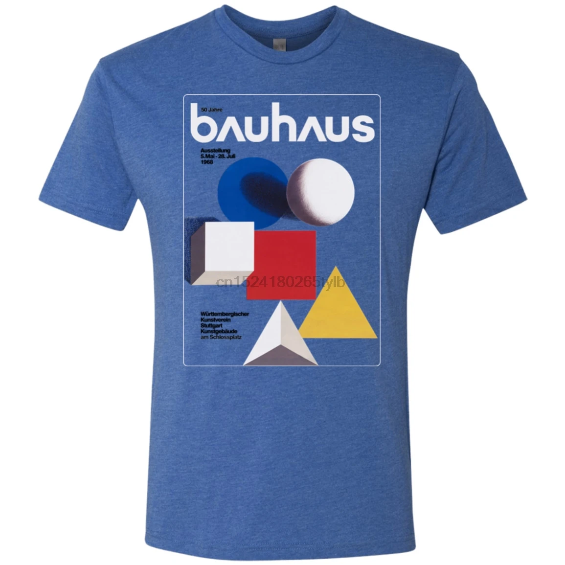 Bauhaus архитектура Герберта бейера выставочная немецкая футболка для модернизации