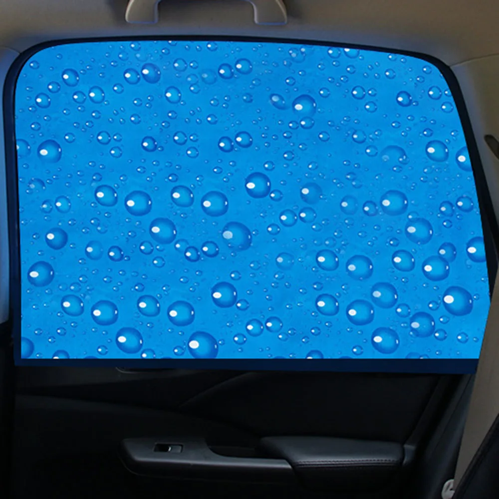 Магнитный регулируемый однослойный автомобильный солнцезащитный козырек для окна, защита от солнца, защита от бликов, ультрафиолетовых лучей