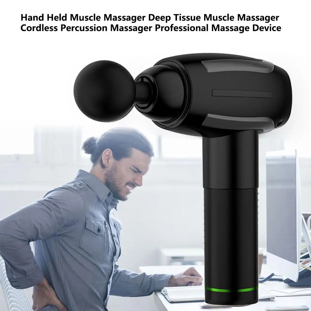 Профессиональный ручной мышечный массажер, массамассажер для глубоких ...