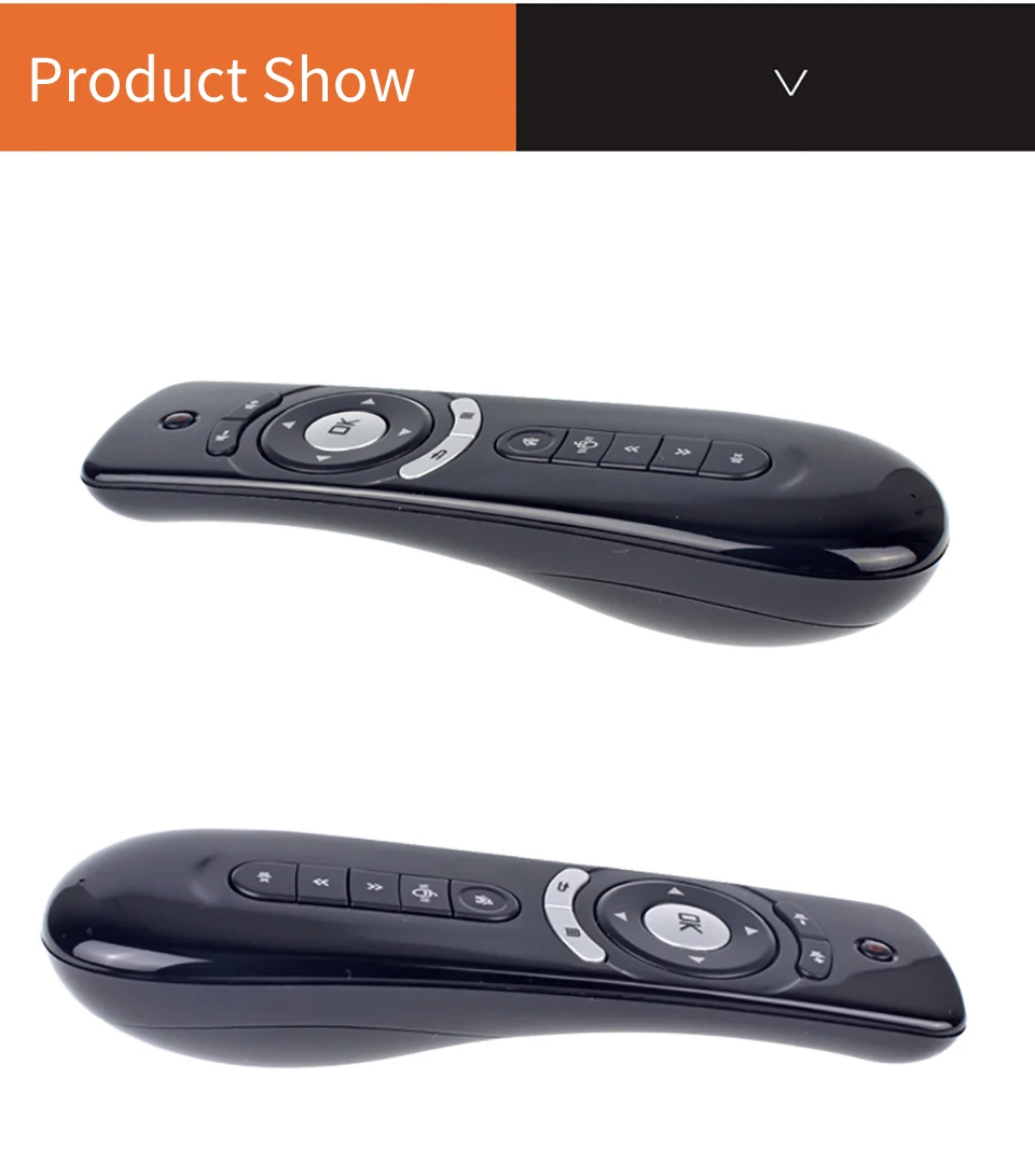 VISIONTEK Mini Air mouse 2,4G беспроводной пульт дистанционного управления, встроенный 6 осей для ПК, проектор для android-устройств, Android Tv Box