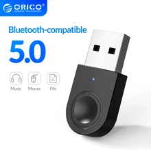 ORICO – Mini adaptateur Bluetooth 5.0 USB, Dongle, Mini récepteur, transfert sans fil, compatible avec Windows 7/8/10, pour ordinateur portable