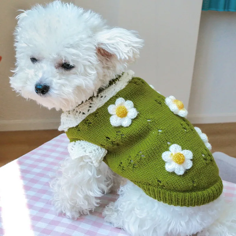 Sueter Tejido A Crochet Para Perro Chihuahua Chihuahua Ropa De