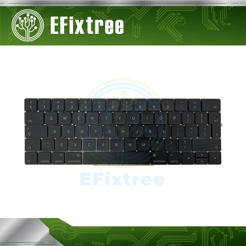 Год A1706 клавиатура британский английский для Macbook Pro retina 1" A1707 раскладка клавиатуры EMC 3162 3163 3072 3071