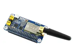 SX1268 433M LoRa HAT на основе SX1268 покрывает 433 МГц частотный диапазон подходит для промышленного управления, умного дома, сбора данных