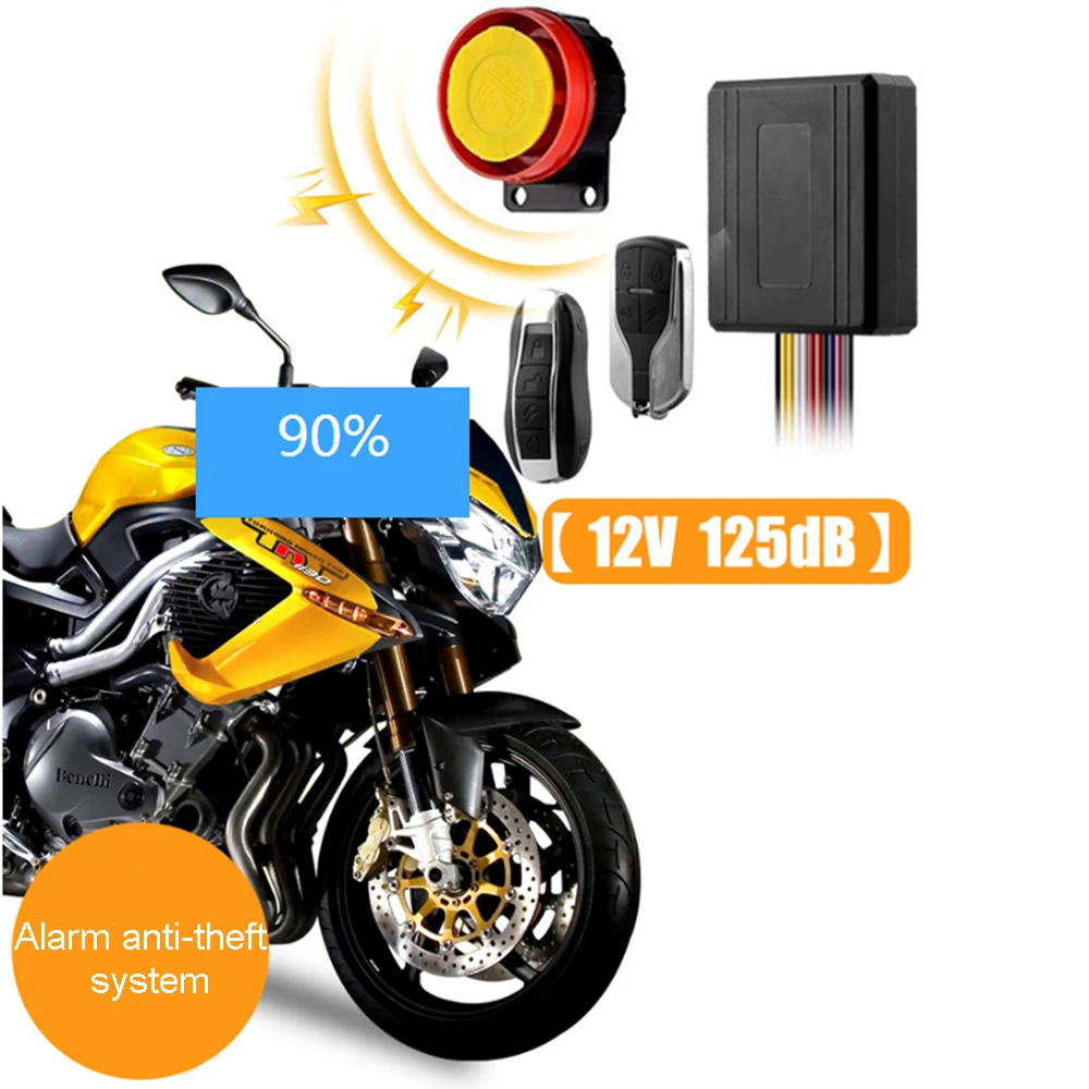 bike security alarm and remote start system