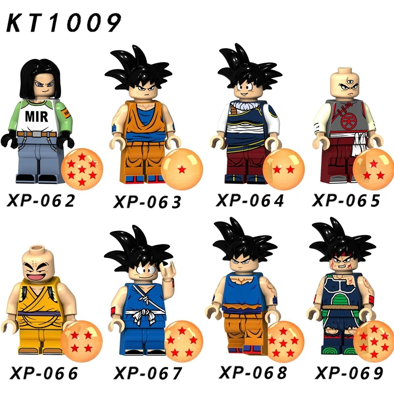 Dragon Ball Z Супер Вегета Сон Гоку Broli Sayayin Cell Krillin trunks аниме фильм строительные блочные Фигурки игрушки для детей подарок