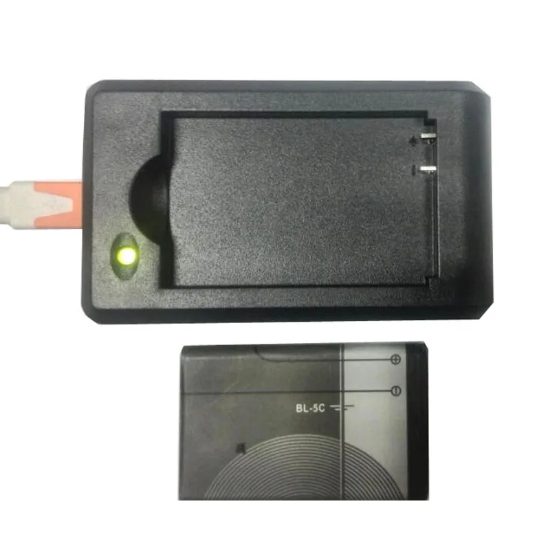 BL-5C Replacement Li-ion 3.7V BL5C Battery 1020mAh Original BL 5C Rechargeable Batteries + USB Charger For Nokia Mobile Phone |