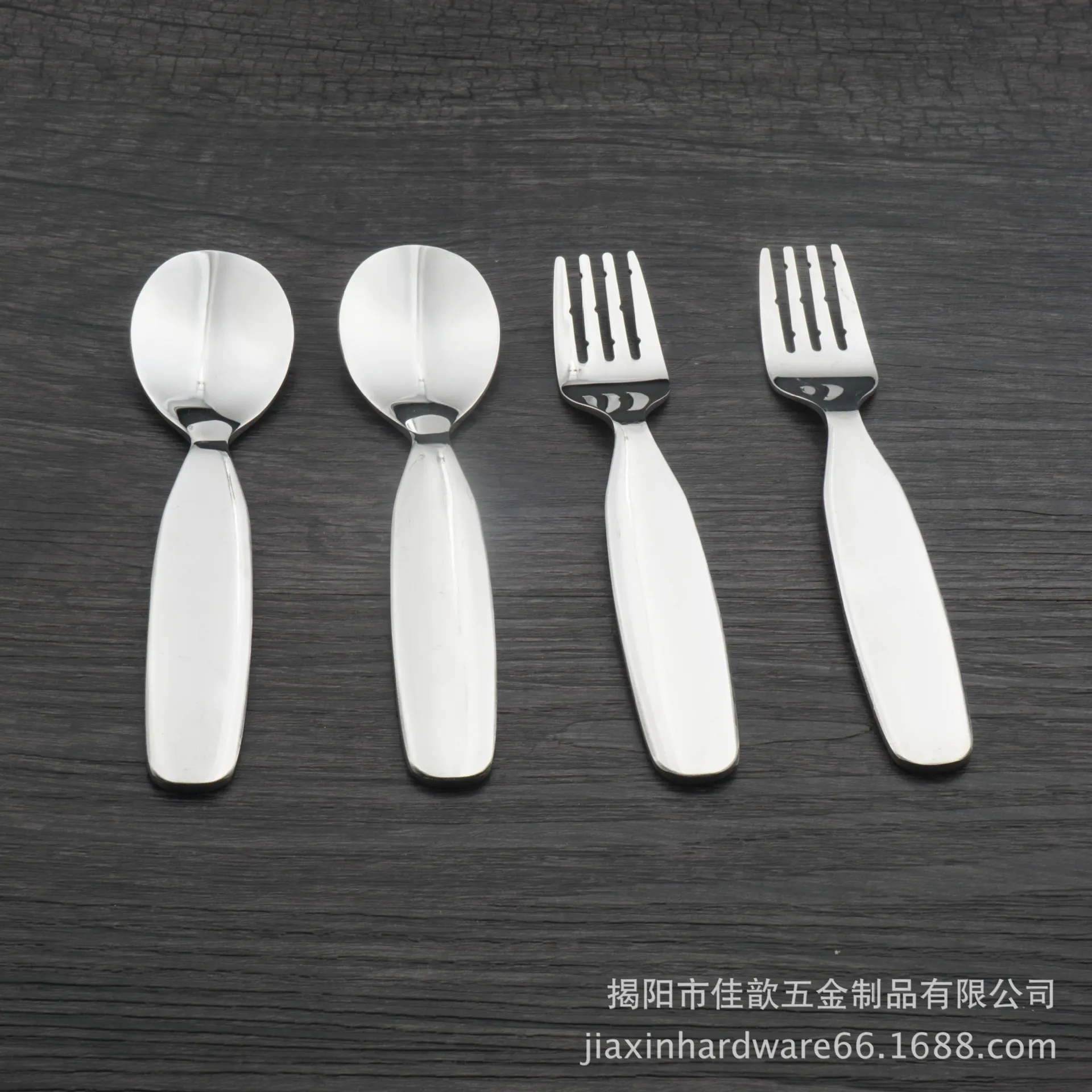 304 Children Spoon Fork Japanese Korean Tableware Stainless Steel Spoon Fork Set Children Infant Feeding Spoon Fork