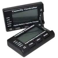 7 Digital Battery Voltage Tester Checker LiPo LiFe Li-ion Nicd NiMH Battery Voltage Tester Checking Capacity Controller 1