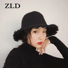 ZLD Рыбацкая шляпа девушка весна лето шляпы для путешествий женский корейский стиль солнцезащитный козырек Burr Кепка с покрывалом Женская защита от солнца Мода