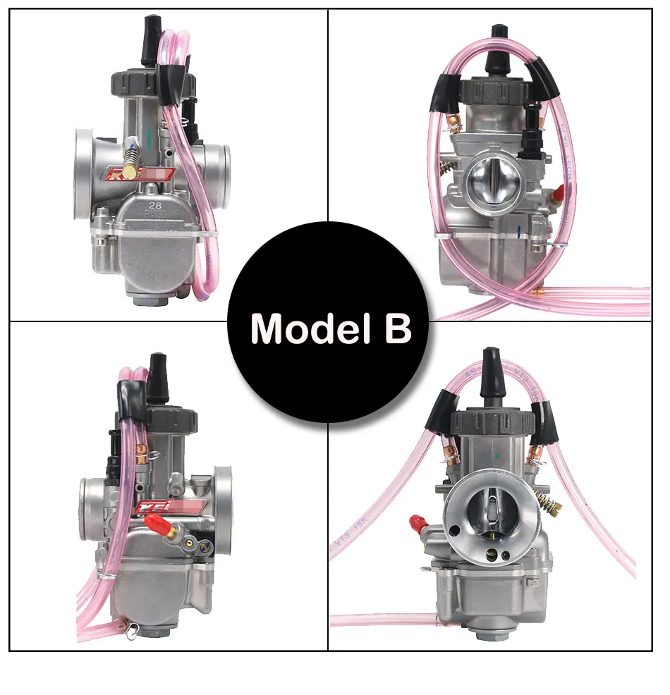 Sclmotos-28 мм 30 мм 32 мм 34 мм мотоцикл Keihin Карбюратор PWK Carb с силовой струей для 100-250cc 4T ATV UTV грязи велосипед ямы гонки