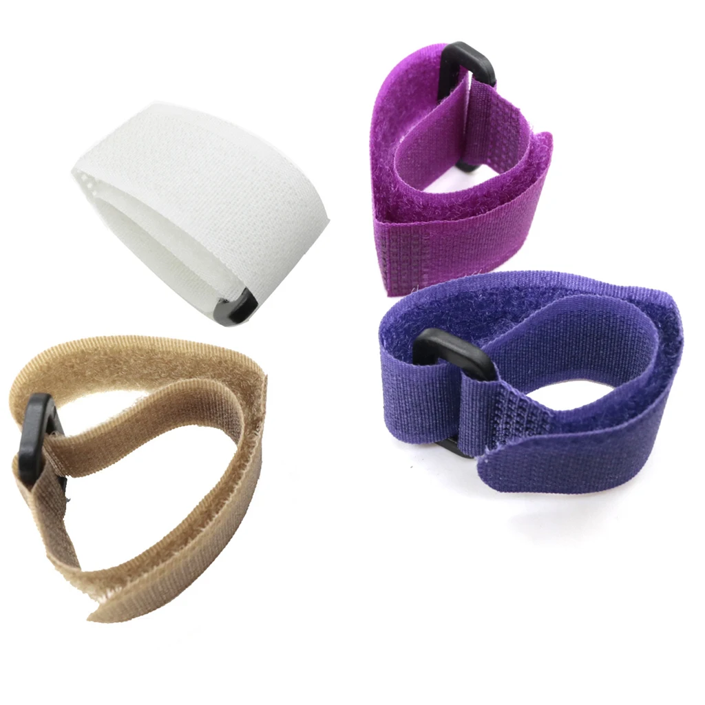 10pcs Fishing Accessories Reusable Fishing Rod Tie Holder Strap Suspenders Hook Loop Cord Belt Fishing Accessories