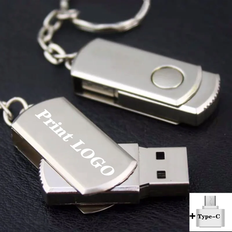 Флеш накопители металлический Тип USB C флэш накопитель 4 ГБ 8 памяти Usb в коробке sub