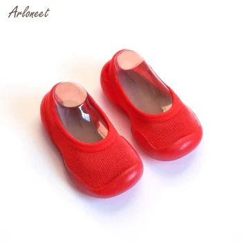 

ARLONEET Autumn Newborn Baby shoes Newborn Girls Boys Anti-Slip Socks First Walkers soft bottom non-slip cotton toddler shoes