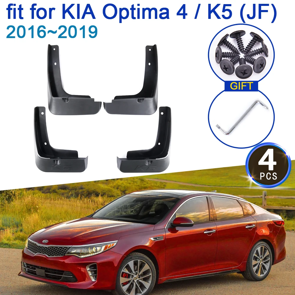 Автомобильный брызговик для KIA Optima 4 K5 JF Sedan 2016 ~ 2019 4-го поколения аксессуары