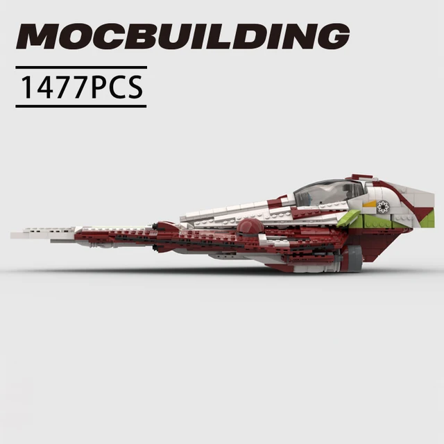 Star Movie MOC UCS Obi-Wan’s Starfighter Space Wars MOC building block Set Assembly Model Puzzle collection Bricks toys 4