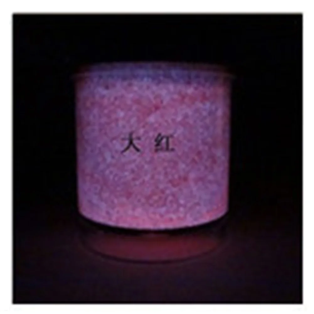 red Luminous Acrylic body paint with brushes Pigment Phosphor paint Powder Luminescent paint Glow at Night Coating 10g - Цвет: red