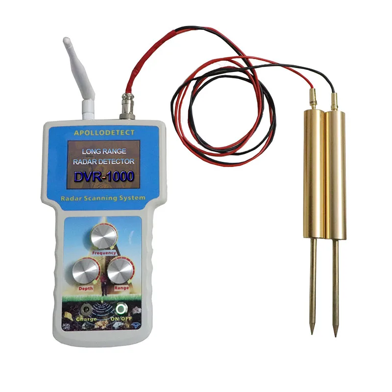 

Новейший подземный металлоискатель DVR-1000 дальний радиолокационный детектор DVR1000 золото серебро бронза медь платина алмаз изумруд