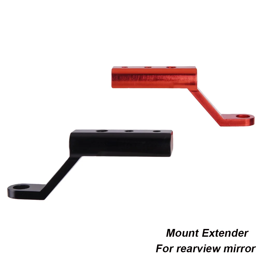 

CNC Rearview Mirror Mount Extender Bracket Holder Clamp Bar Phone Holder Levers Multi-Function Ebike Motorcycle Accessories