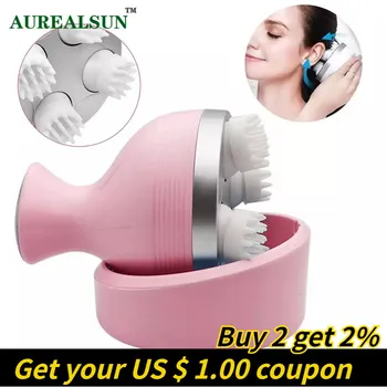 

electric head massager health care cabeza massage body massagem massageador relax scalp masaje relaxation relieve fatigue USB