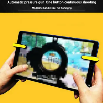 

Tablet Capacitor Eating Chicken Artifact Physics Game Auxiliary Four Or Six Finger Shooting Game Handle