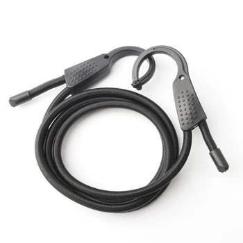 

Wear Resistant Rubber Travel Clothesline With Hook Luggage Rope Portable Outdoor Car Accessories Durable