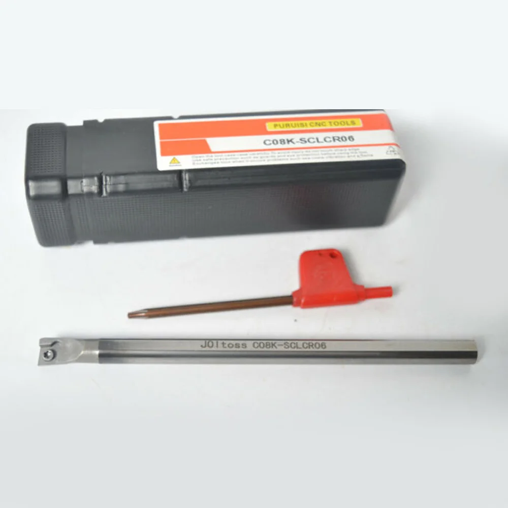 

New TS-C06K-SCLCR06 Solid Carbide Boring Tool Holder For CCMT06 Inserts&Wrench