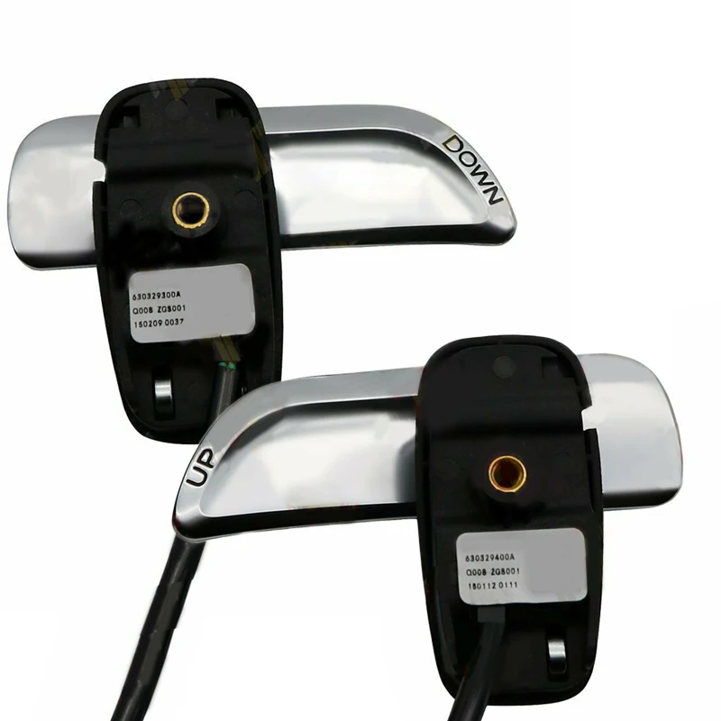 CITALL 2pcs Car Steering Wheel Gear Shift Paddle Lever Knob Fit For