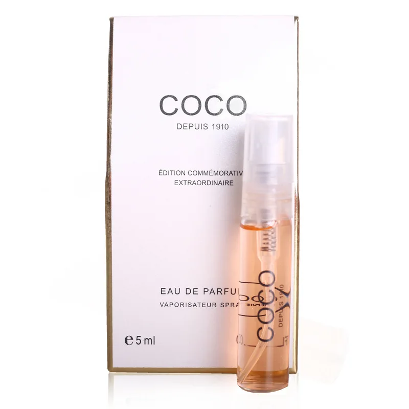

Coco Perfume Sample Women's Test Tube Mini Perfume 5 Ml Boxed Lasting Light Fragrance