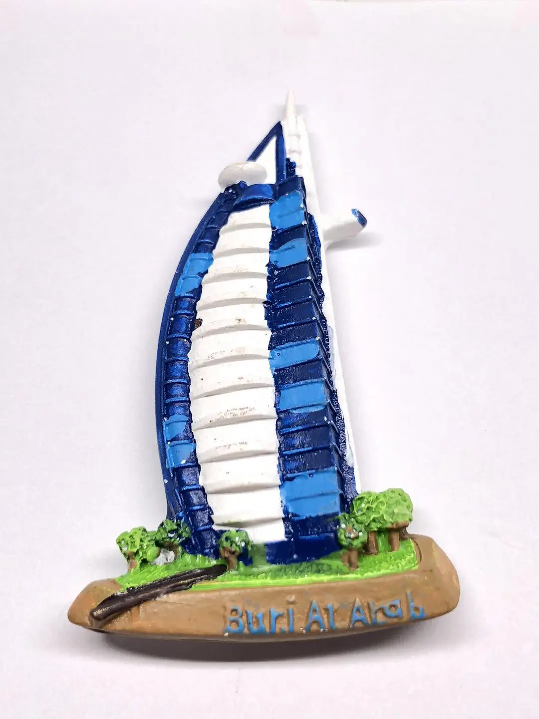 Dubai Tourist Souvenir 3D Resin Refrigerator Stickers Magnet Stone Stickers Fridge Magnets Home Decoration Accessories