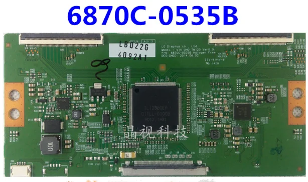 Хорошая тестовая T-CON плата для V15 UHD TM120 VER0.9 6870C-0535B