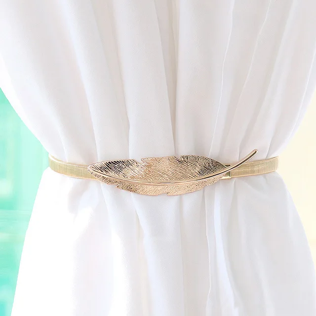 ⚡️Metal Curtain Clip Tieback Buckle Clips Curtain Holders Golden Silver Color Leaves Bow Elk Buckle Tie Back Curtain Accessories Feather gold