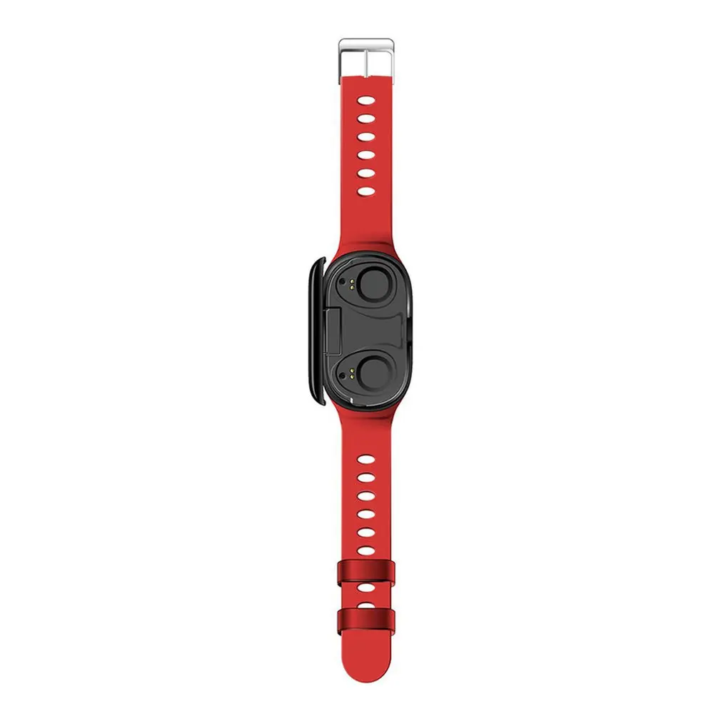 

M1 Newest AI Smart Watch Earphone Heart Rate Monitor Smart Wristband Long Time Standby Sport Watch Men
